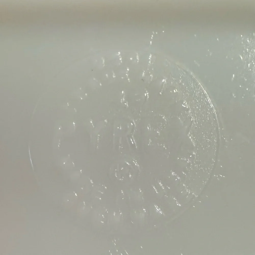Vintage‎ Pyrex Amish Butterprint Milk Glass Dish No Lid